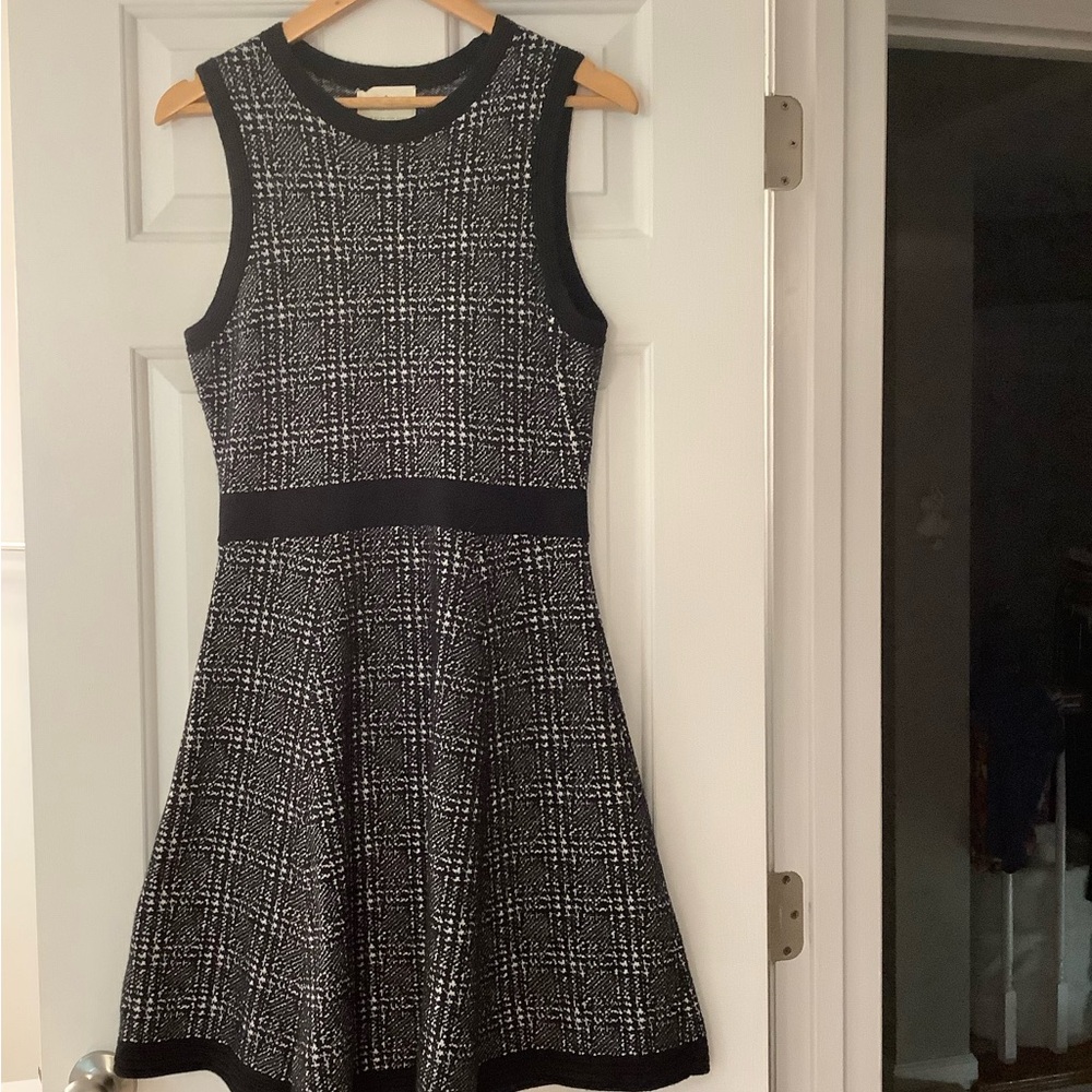 Kate Spade Black and White Sleeveless Dress